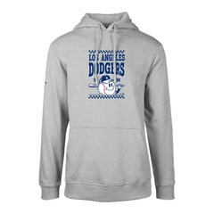 Los Angeles Dodgers Levelwear  Podium Inaugural Pullover Hoodie Gray