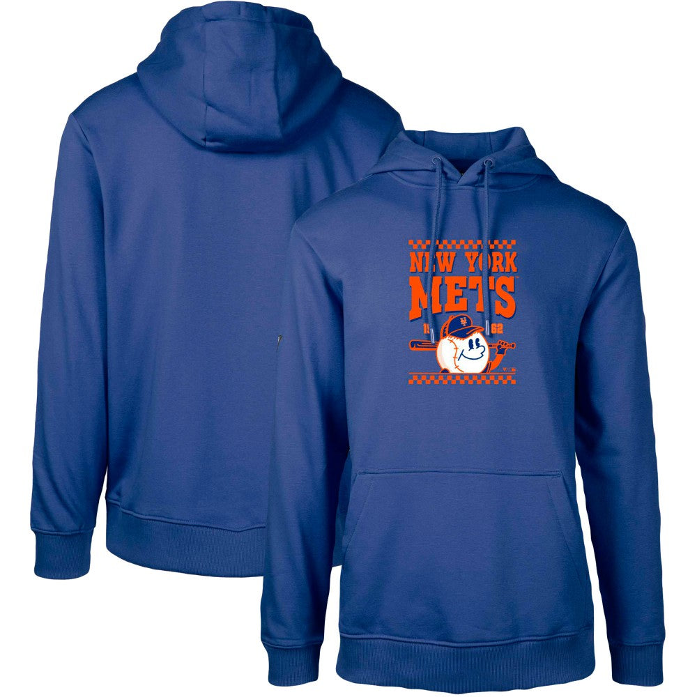 New York Mets Levelwear  Podium Inaugural Pullover Hoodie Royal