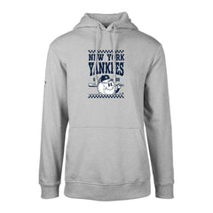 New York Yankees Levelwear  Podium Inaugural Pullover Hoodie Gray
