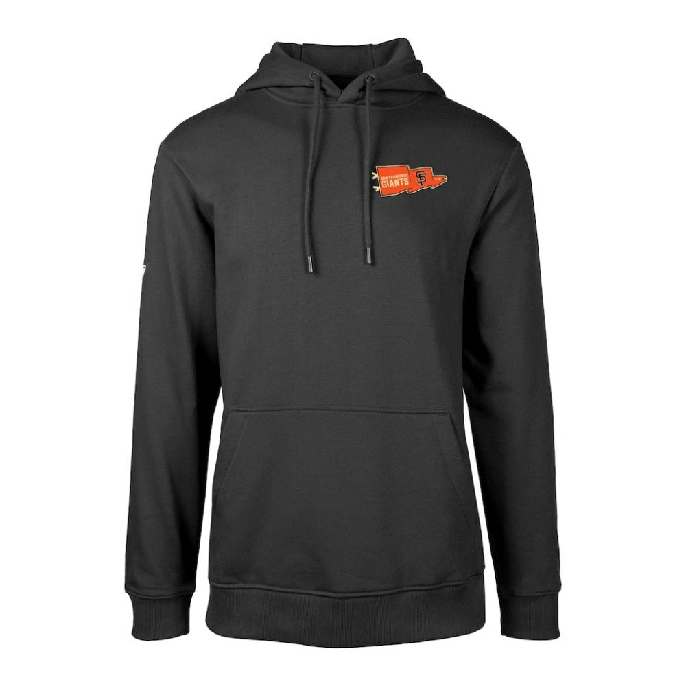 San Francisco Giants Levelwear  Podium Rafters Pullover Hoodie Black