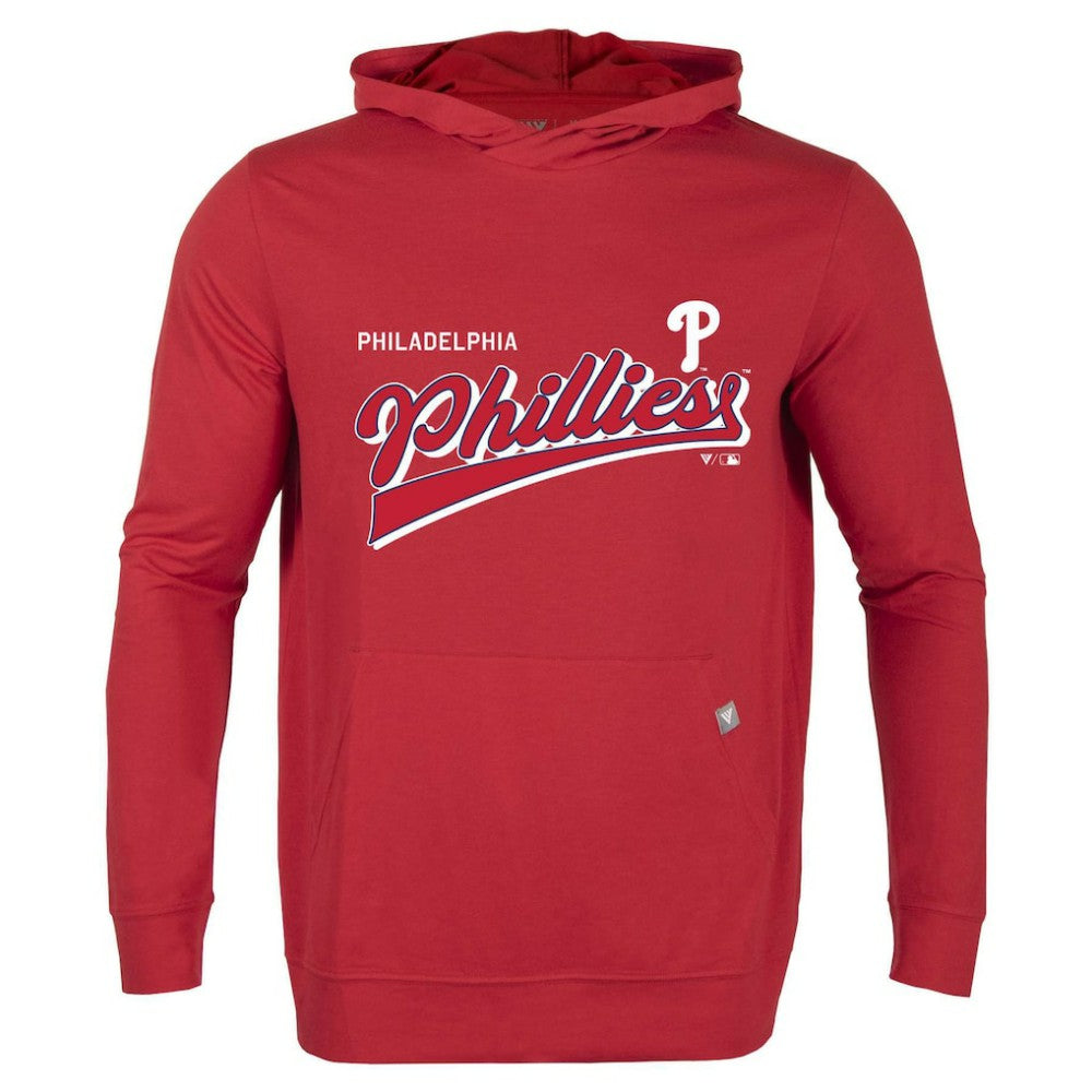 Philadelphia Phillies Levelwear  Relay 2.0 Retro Pullover Hoodie Red