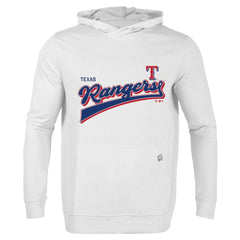 Texas Rangers Levelwear  Relay 2.0 Retro Pullover Hoodie White