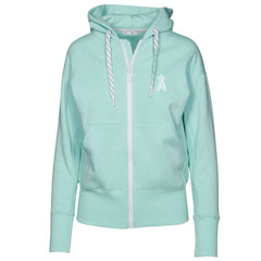 Los Angeles Angels Levelwear Women's  Gardinia Core Full-Zip Hoodie Mint