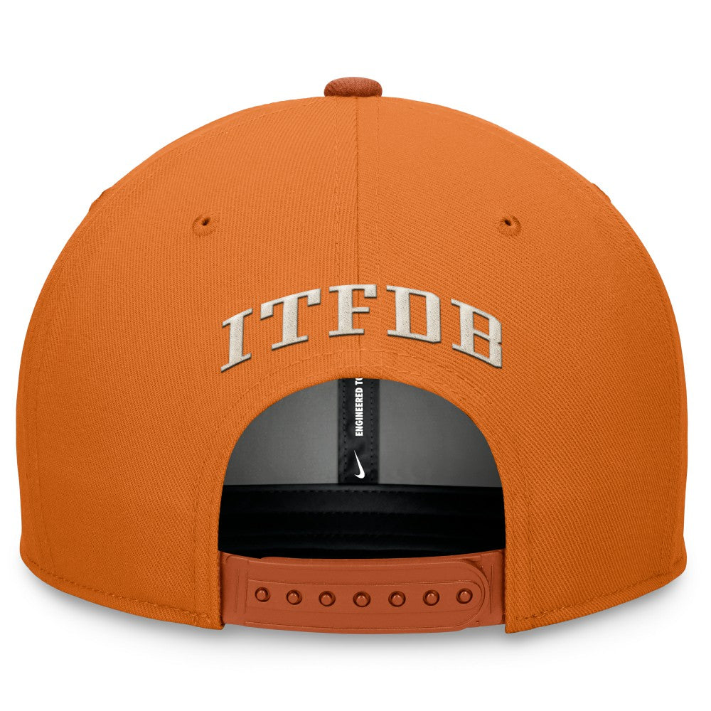 Los Angeles Dodgers Pro Dunk Performance Snapback Hat Orange | Nike