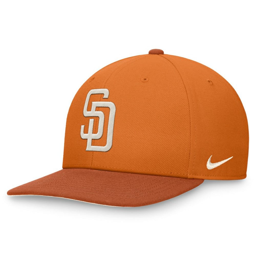 San Diego Padres Pro Dunk Performance Snapback Hat Orange | Nike