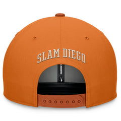 San Diego Padres Pro Dunk Performance Snapback Hat Orange | Nike