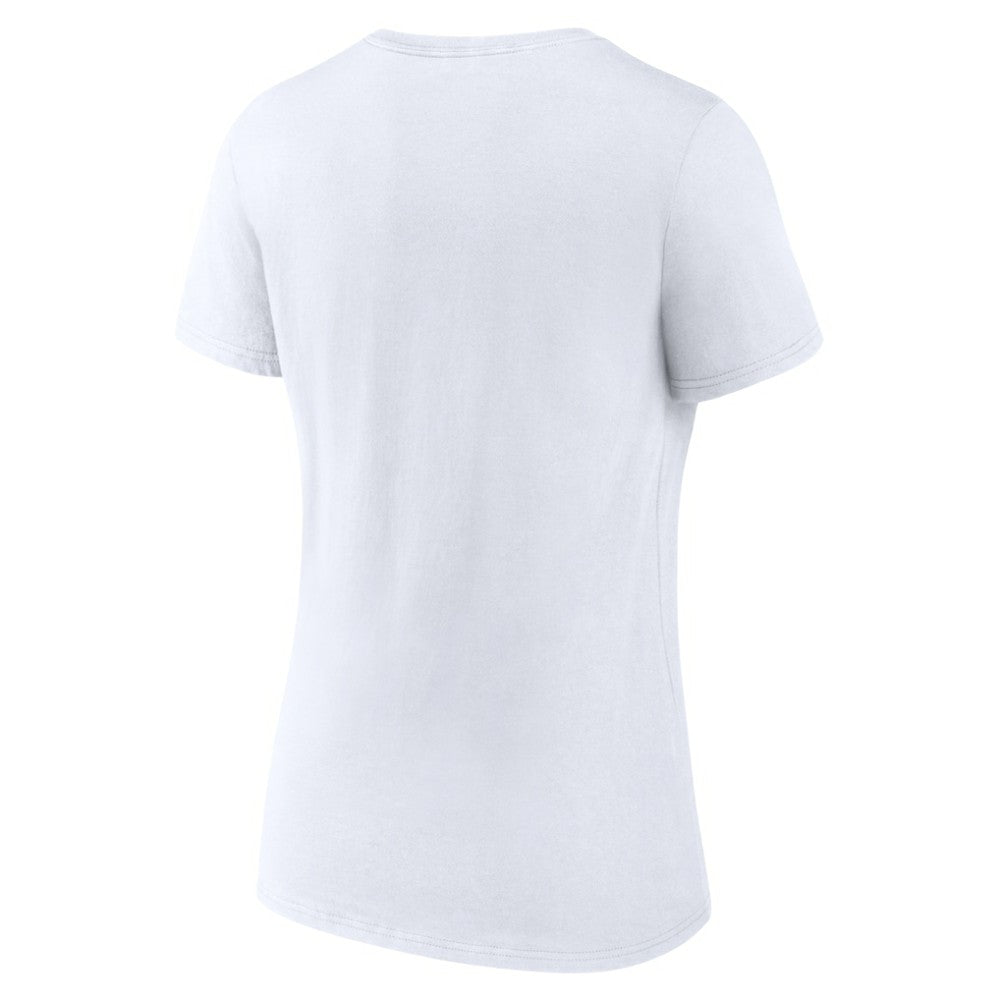 Philadelphia Flyers Fanatics Women's 2024 Hockey Fights Cancer V-Neck T-Shirt White
