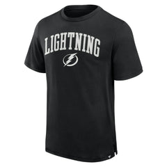 Tampa Bay Lightning Fanatics Elevated Pima T-Shirt Black