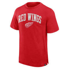 Detroit Red Wings Fanatics Elevated Pima T-Shirt Red