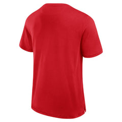 Detroit Red Wings Fanatics Elevated Pima T-Shirt Red