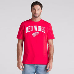 Detroit Red Wings Fanatics Elevated Pima T-Shirt Red