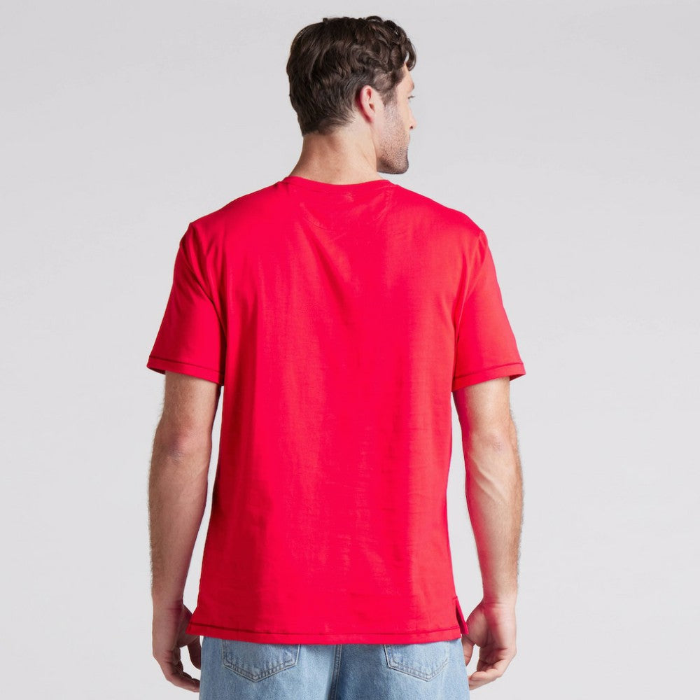 Detroit Red Wings Fanatics Elevated Pima T-Shirt Red