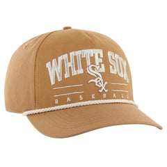 Chicago White Sox Neutral Roscoe Rope Hitch Adjustable Hat Brown | 47 brand