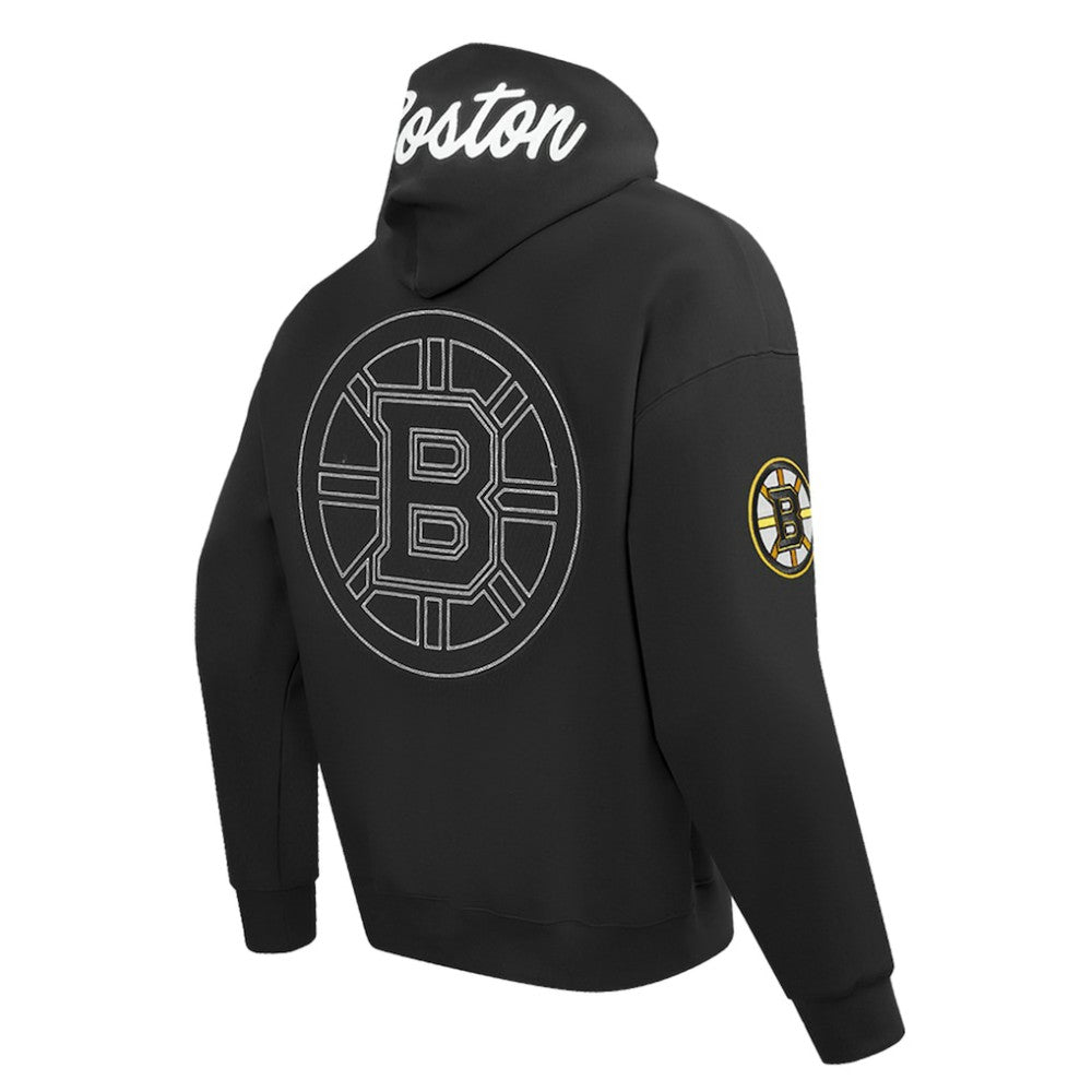 Boston Bruins Pro Standard Paint the City Pullover Hoodie Black