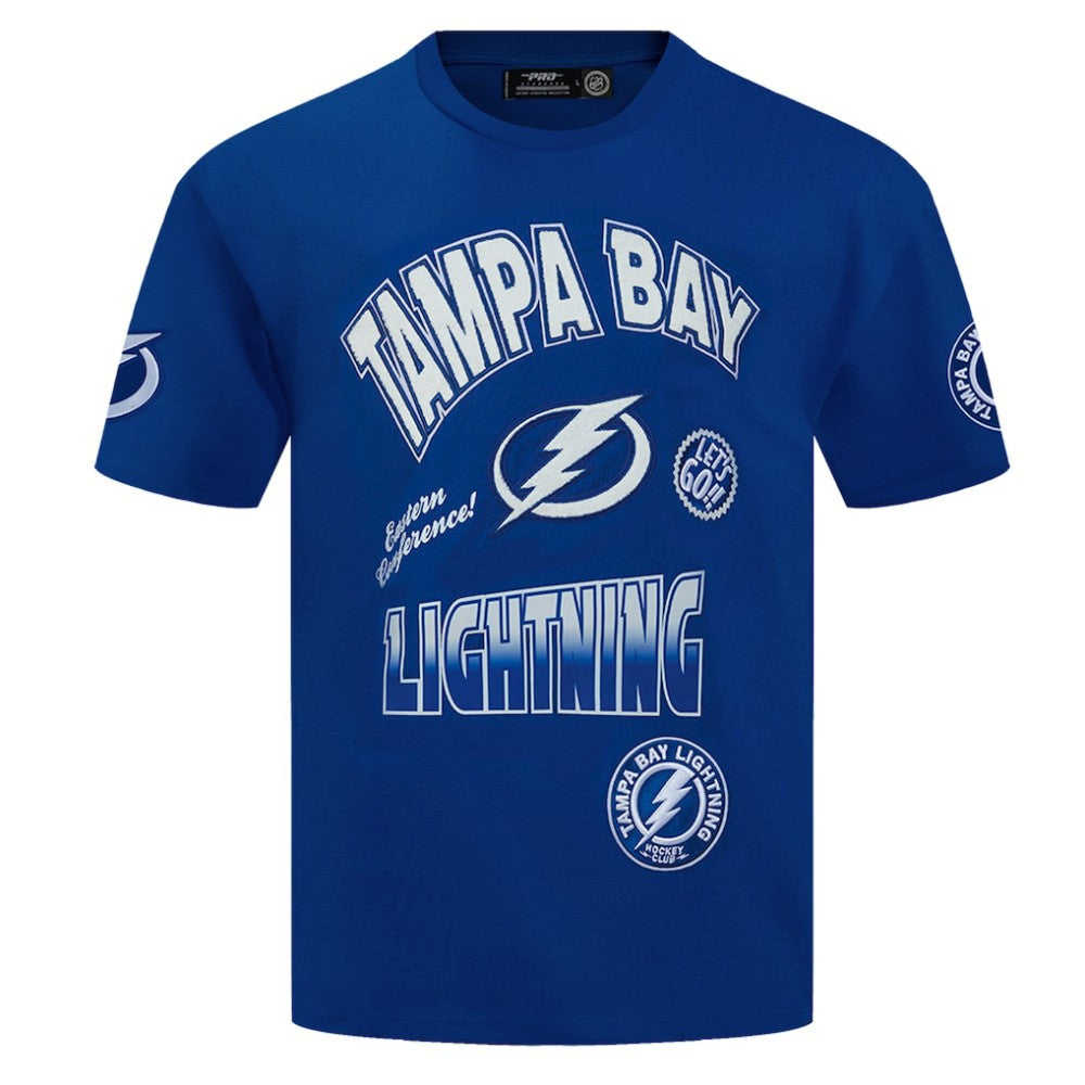 Tampa Bay Lightning Pro Standard Turn It Up T-Shirt Blue