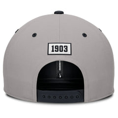 New York Yankees Cooperstown Collection Pro Performance Snapback Hat Gray/Navy | Nike
