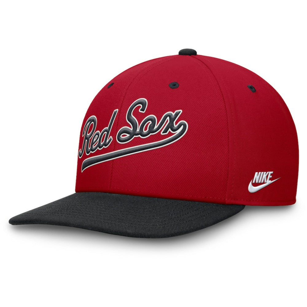 Boston Red Sox Cooperstown Collection Pro Performance Snapback Hat Red/Navy | Nike