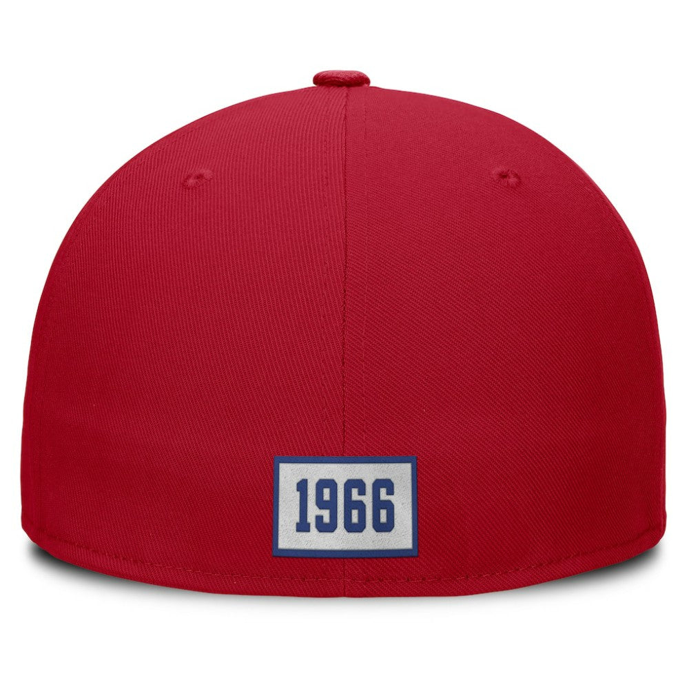 Atlanta Braves Cooperstown True Performance Fitted Hat Red | Nike