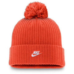 San Francisco Giants Cooperstown Collection Patch Cuffed Knit Hat with Pom Orange | Nike