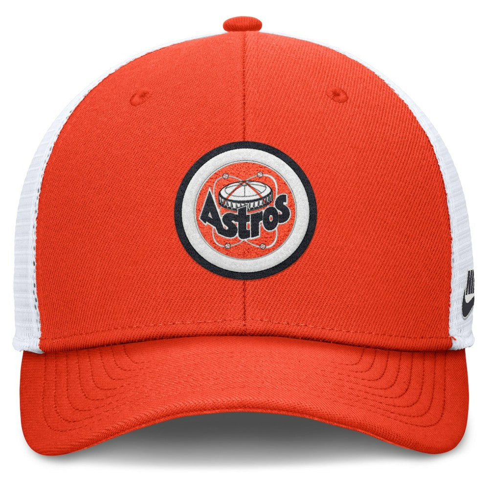 Houston Astros Cooperstown Collection Rise Trucker Adjustable Hat Orange | Nike