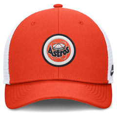 Houston Astros Cooperstown Collection Rise Trucker Adjustable Hat Orange | Nike