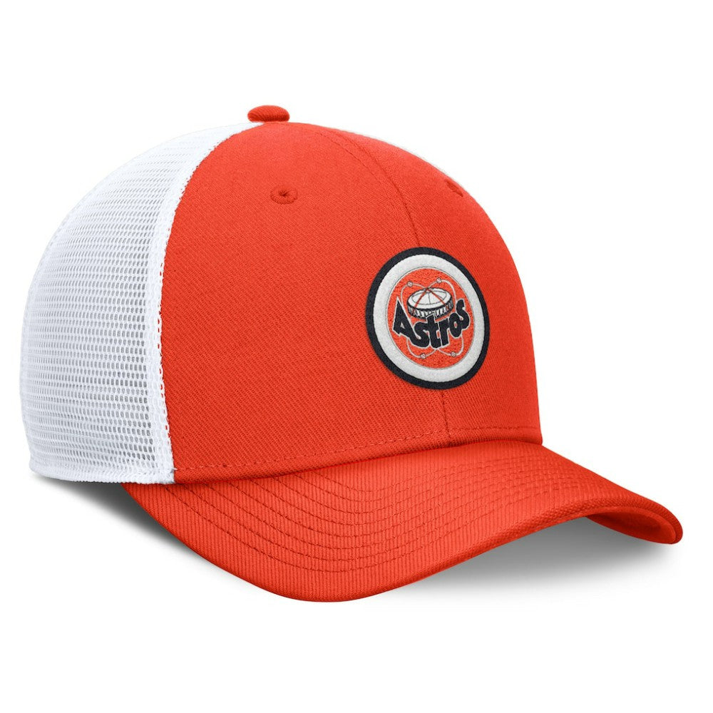 Houston Astros Cooperstown Collection Rise Trucker Adjustable Hat Orange | Nike