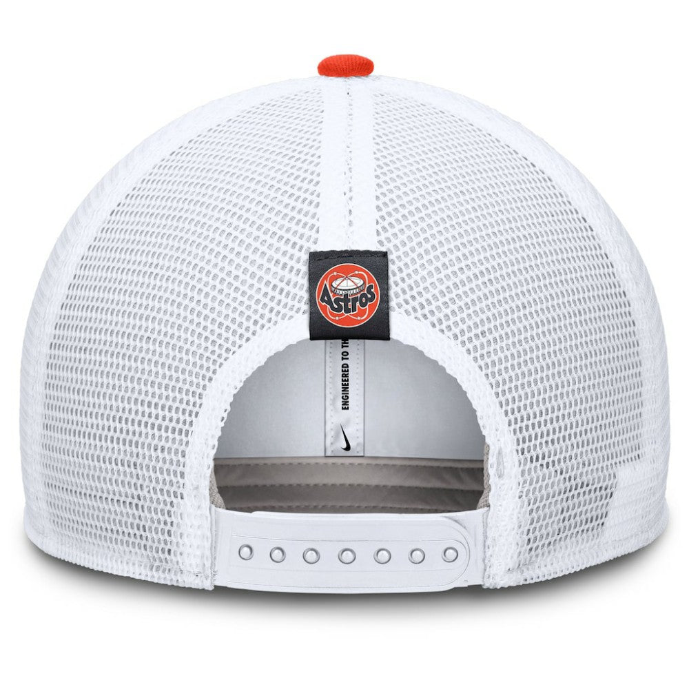 Houston Astros Cooperstown Collection Rise Trucker Adjustable Hat Orange | Nike