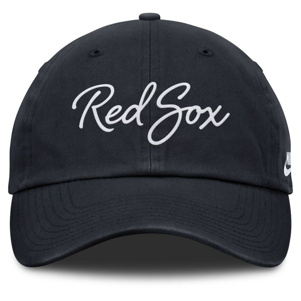 Boston Red Sox Women's Cooperstown Club Script Adjustable Hat Navy | Nike