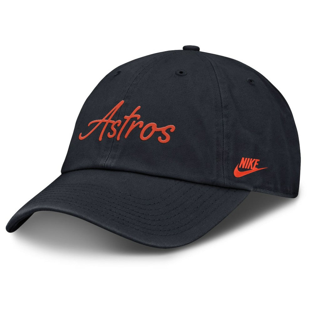 Houston Astros Women's Cooperstown Club Script Adjustable Hat Navy | Nike