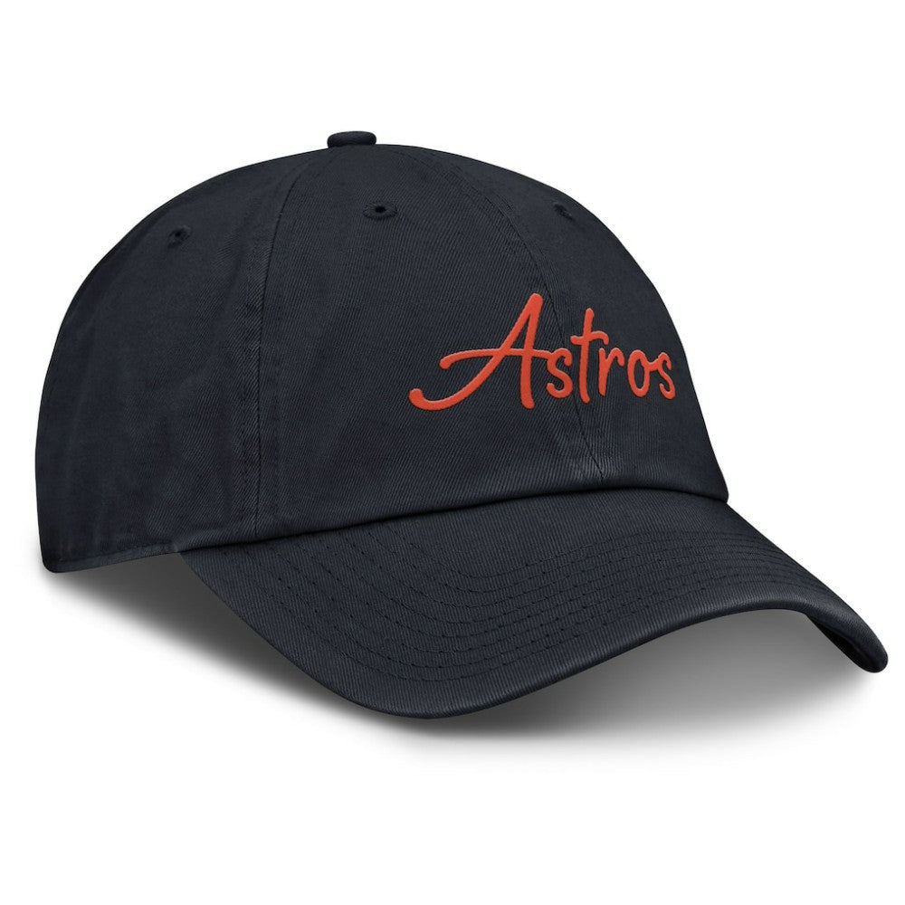 Houston Astros Women's Cooperstown Club Script Adjustable Hat Navy | Nike