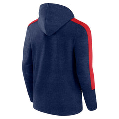 Minnesota Twins Gains Fleece Full-Zip Hoodie Heather Navy