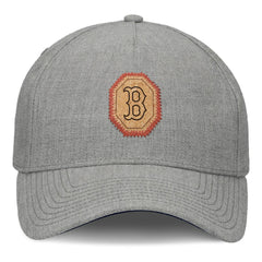 Boston Red Sox Signature Elements Cork Patch A-Frame Adjustable Hat Gray