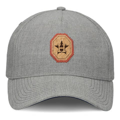 Houston Astros Signature Elements Cork Patch A-Frame Adjustable Hat Gray