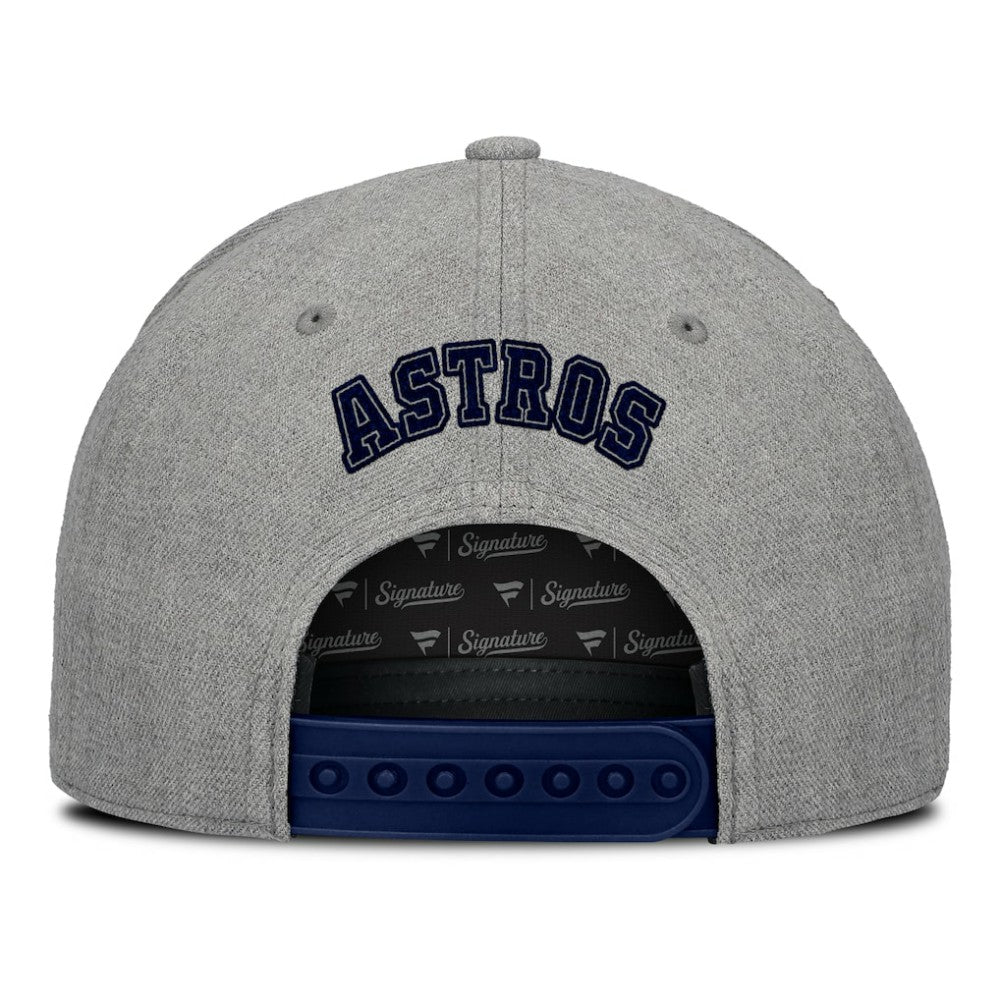 Houston Astros Signature Elements Cork Patch A-Frame Adjustable Hat Gray