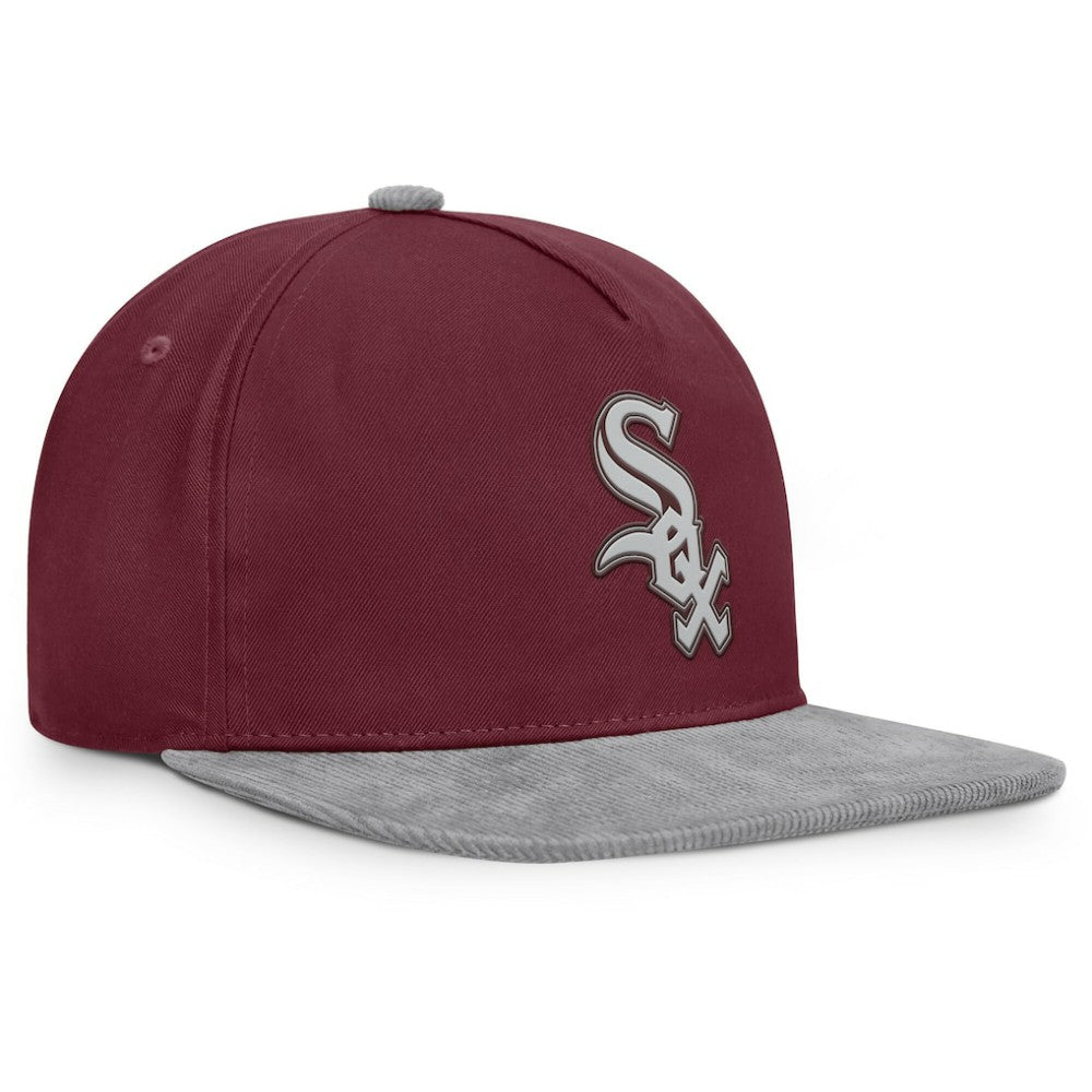 Chicago White Sox Front Office Snapback Hat Wine
