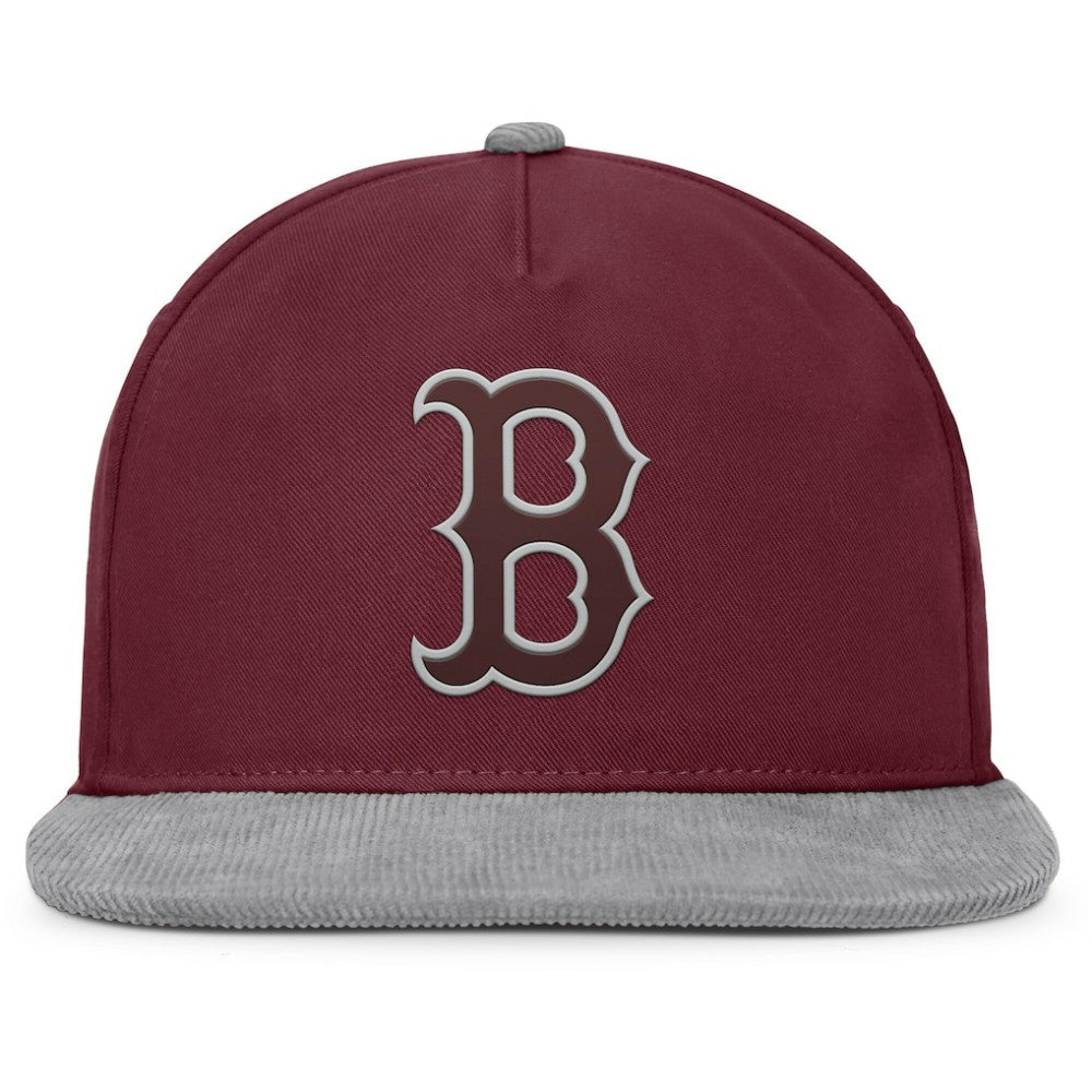 Boston Red Sox Front Office Snapback Hat Wine