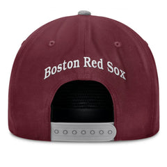 Boston Red Sox Front Office Snapback Hat Wine
