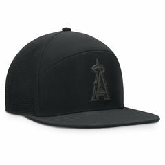 Los Angeles Angels Horizon Snapback Hat Black
