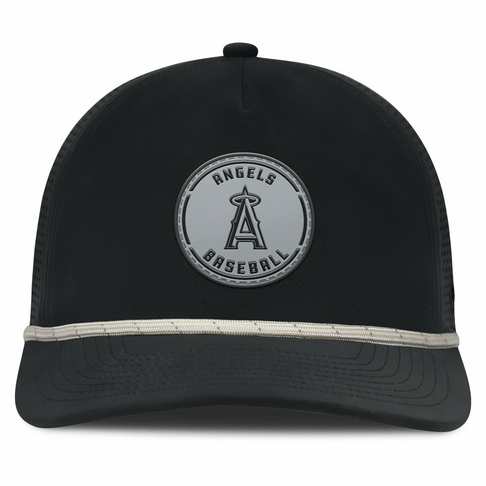 Los Angeles Angels Front Office Performance A-Frame Adjustable Hat Black