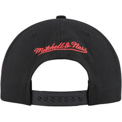 Winnipeg Jets Mitchell & Ness Core Team Script 2.0 Snapback Hat Black