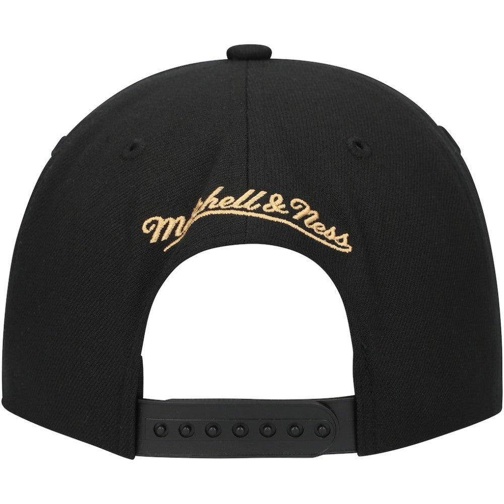 Florida Panthers Mitchell & Ness Core Team Script 2.0 Snapback Hat Black