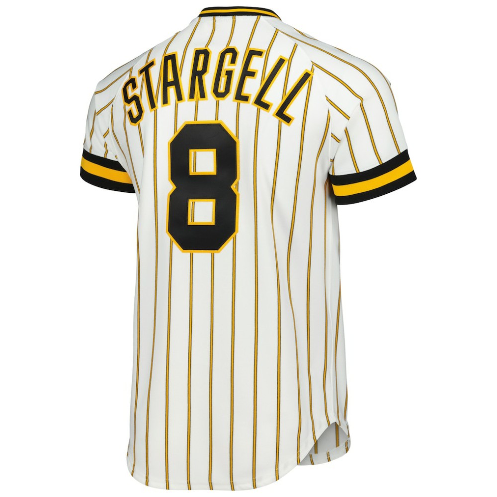 Willie Stargell Pittsburgh Pirates Cooperstown Collection 1979 Authentic Jersey White | Mitchell & Ness