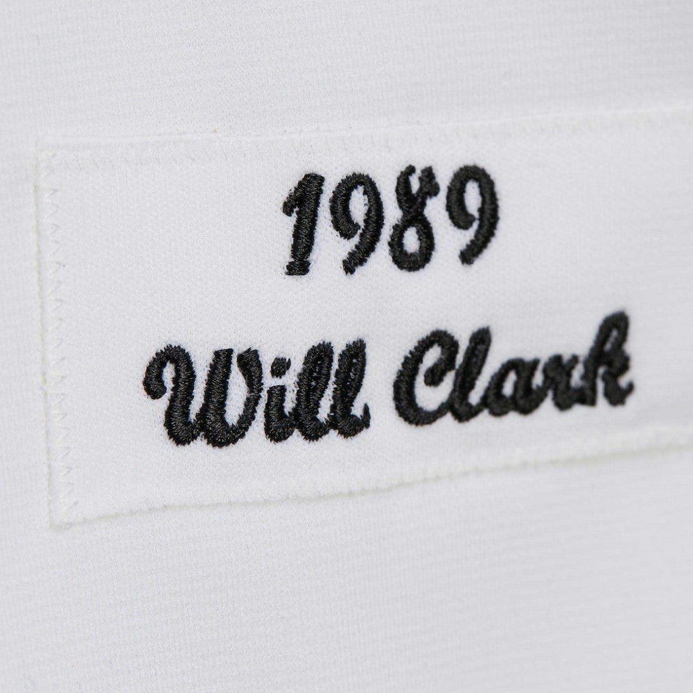 Will Clark San Francisco Giants Cooperstown Collection 1989 Authentic Jersey White | Mitchell & Ness