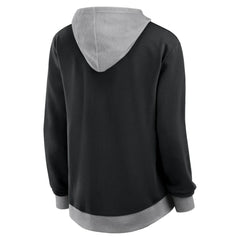 Baltimore Orioles Women's Hit It French Terry Full-Zip Hoodie Black