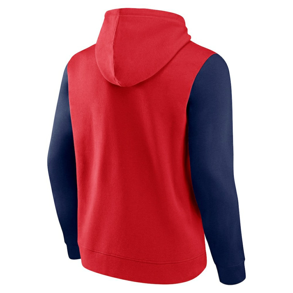 Florida Panthers Logo Athletic Deliver Fleece Pullover Hoodie Red