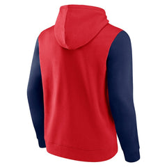 Florida Panthers Logo Athletic Deliver Fleece Pullover Hoodie Red
