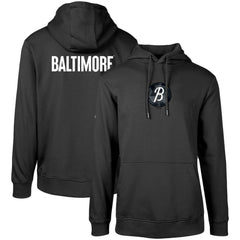 Baltimore Orioles Levelwear City Connect Podium Core 2.0 Pullover Hoodie Black