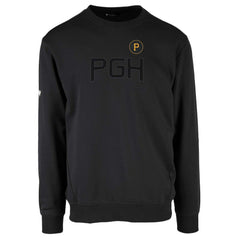 Pittsburgh Pirates Levelwear City Connect Zane Core Logo Pullover Sweatshirt Black