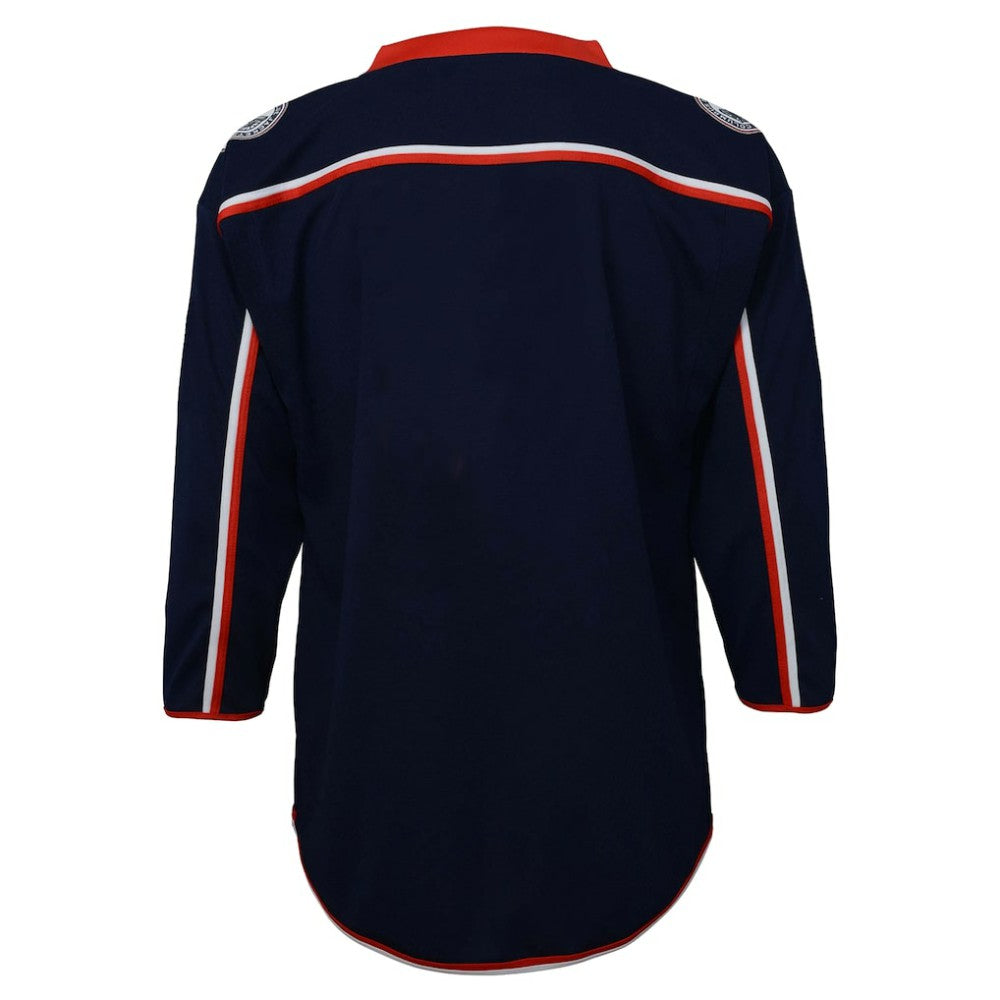 Columbus Blue Jackets Youth Home Replica Jersey Navy