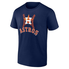 Houston Astros Personalized Name & Number Fastball T-Shirt Navy